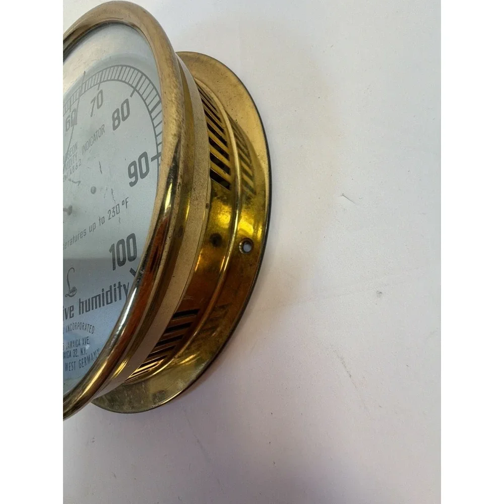 Vintage Abbeon Model AB62 Relative Humidity Indicator Hygrometer Made in West Ge